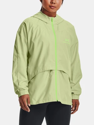 Under Armour Jacket UA Rush Woven Nov Jacket-GRN - Women