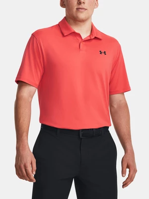 Korálové pánské sportovní polo tričko Under Armour