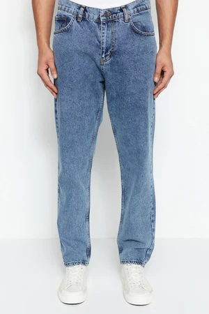 Trendyol Blue Relax Fit Jeans Denim Trousers