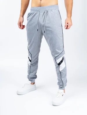 Men ́s sweatpants GLANO - light gray