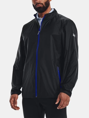 Čierna pánska ľahká bunda Under Armour UA Repel Golf Rain Jkt