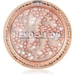 Makeup Revolution Bubble Balm gelový rozjasňovač odstín Icy Rose 4,5 g