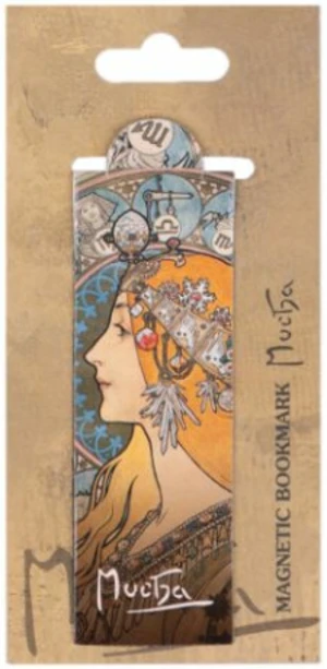 Magnetická záložka Alfons Mucha - Zodiak