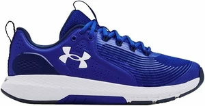 Under Armour Men's UA Charged Commit 3 Training Shoes Royal/White/White 10,5 Buty do fitnessu