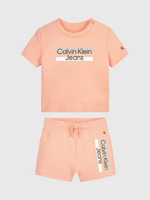 Calvin Klein Jeans Pyžamo dětské Oranžová