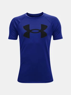 Under Armour UA Tech Big Logo SS Triko dětské Modrá