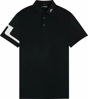 J.Lindeberg Heath Regular Fit Golf Black M Chemise polo