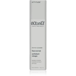 Attitude Oceanly Face Scrub tuhý exfoliačný peeling na tvár 30 g