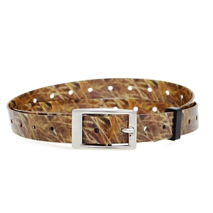 Kunststoffhalsband braun camouflage 15 mm x 70 cm