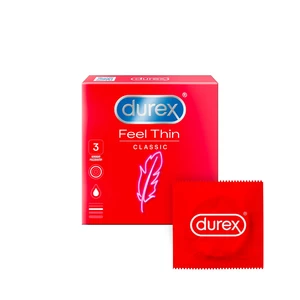 DUREX Feel Thin Classic Kondomy 3 ks