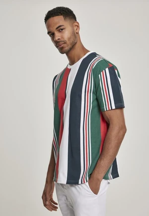 Heavy Oversized Big AOP Stripe Tee wht/nvy