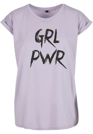 Women's T-shirt GRL PWR lilac