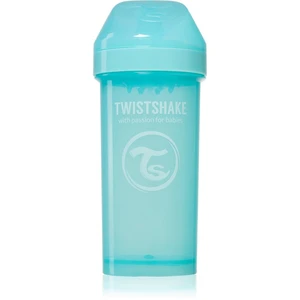 Twistshake Kid Cup Blue dětská láhev 12 m+ 360 ml