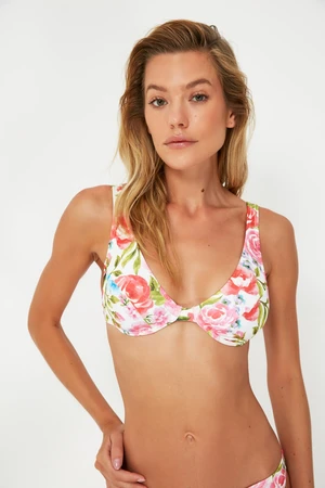 Góra od bikini Trendyol Floral patterned