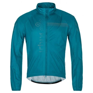 Men's waterproof cycling jacket Kilpi RAINAR-M turquoise