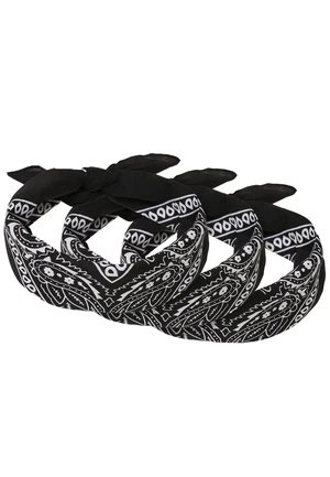 Bandana 3-Pack Black