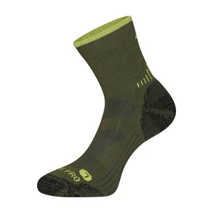 Antibacterial socks made of merino wool ALPINE PRO KEROWE myrtle