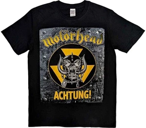 Motörhead Tričko Achtung! Unisex Black L