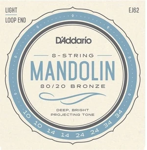 D'Addario EJ62 Struny pre mandolínu