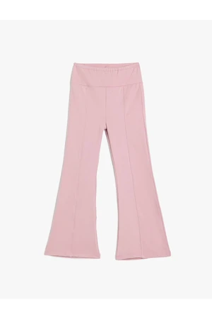 Koton Flare Trousers Elastic Waist