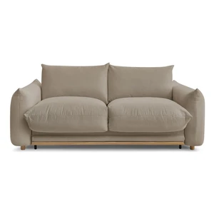 Beżowa rozkładana sofa 214 cm Ernest – Bobochic Paris