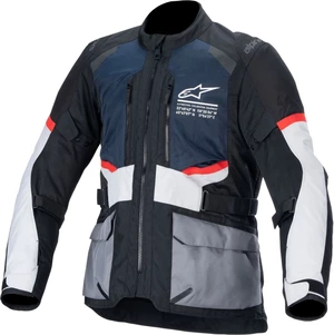 Alpinestars Andes Air Drystar Jacket Deep Blue/Black/Ice Gray 2XL Blouson textile