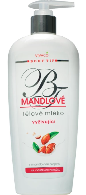 VIVACO Body Tip Mandlové tělové mléko pro such.pok. 400ml 400 ml