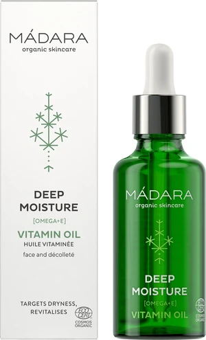 MÁDARA Hloubkově hydratační vitaminový pleťový olej Deep Moisture (Vitamin Oil) 50 ml