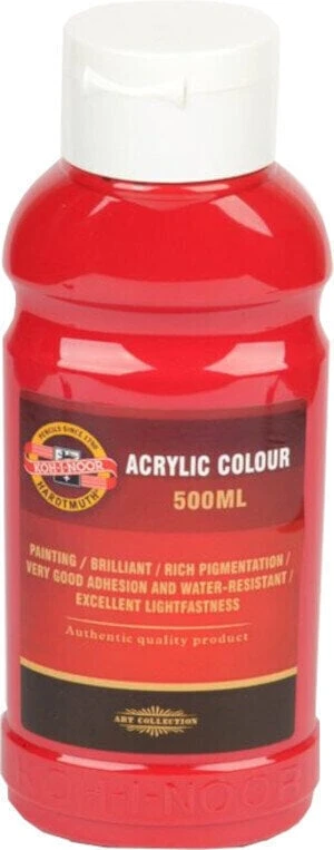 KOH-I-NOOR 0162731051LP Acrylic Paint 310 Dark Red 500 ml 1 pieza