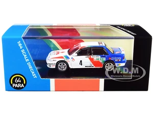 Mitsubishi Galant VR-4 4 Monte Carlo Rally (1991) 1/64 Diecast Model Car by Paragon Models