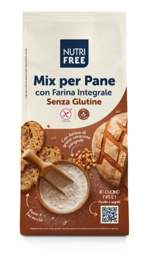 Nutrifree Mix per pane Integrale celozrnna muka