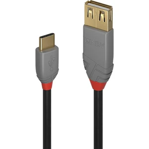 LINDY #####USB-Kabel USB 2.0 #####USB-C™ Stecker, #####USB-A Buchse 15.00 cm čierna