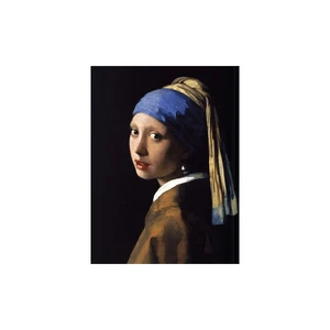 Reprodukcia obrazu Johannes Vermeer - Girl with a Pearl Earring, 70 x 50 cm