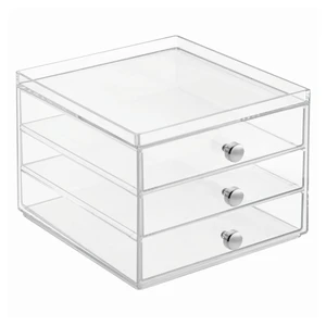 Organizér s 3 zásuvkami iDesign Werso, výška 13 cm