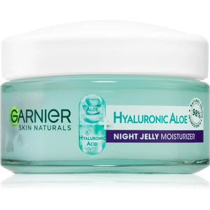 Garnier Hyaluronic Aloe Jelly noční gelový krém pro hydrataci a vyhlazení pleti 50 ml