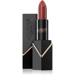 puroBIO Cosmetics Creamy Matte krémový rúž odtieň 104 Rosa Pesca 4,4 g