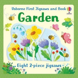 Usborne First Jigsaws And Book: Garden - Matthew Oldham