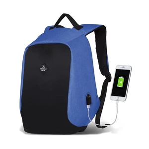 Čierno-modrý batoh s USB portom My Valice SECRET Smart Bag