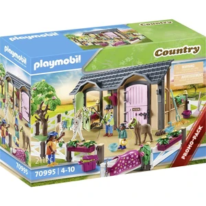 Playmobil® Country Lekcia jazdy na koňoch s boxami 70995