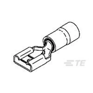 TE Connectivity FASTON Terminals - Pre-InsulatedFASTON Terminals - Pre-Insulated 8-696302-1 AMP