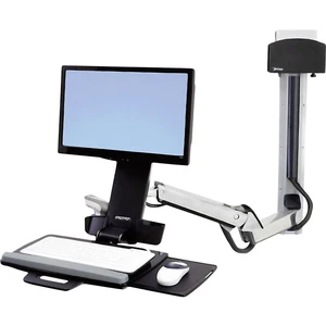 Ergotron StyleView Sit-Stand Combo System 1-násobný držiak na stenu pre monitor 25,4 cm (10") - 61,0 cm (24") odkladacie