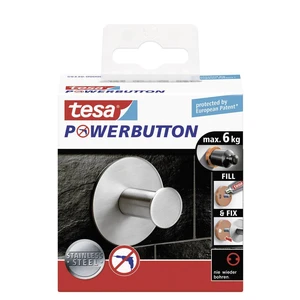 Tesa® Powerbutton Hook Classic Round