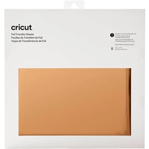 Cricut Transfer Foil Sheets fólie  ružovozlatá