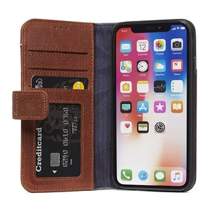 Decoded Tok Leather Card Wallet iPhone XS/X - Brown