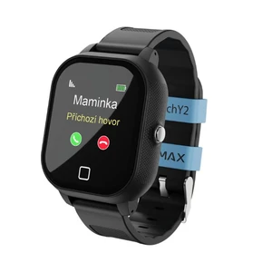 LAMAX WatchY2, Black - Gyerek SmartWatch s GPS - OPENBOX (Bontott termék teljes garanciával)