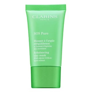 Clarins SOS Pure Rebalancing Clay Mask čistiaca maska pre normálnu/zmiešanú pleť 15 ml