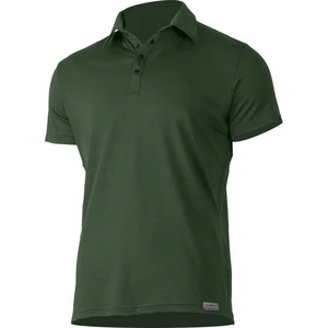 Lasting Pánské vlněné Merino POLO tričko ELIOT zelené 160g Velikost: S