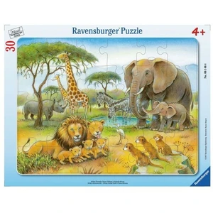 Ravensburger Puzzle Africký svět zvířat 30 dílků