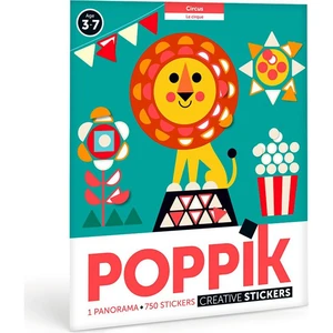 Poppik Samolepkové panorama Cirkus