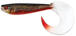 Fox rage gumová nástraha new pro grub colours super natural tiger trout-12 cm